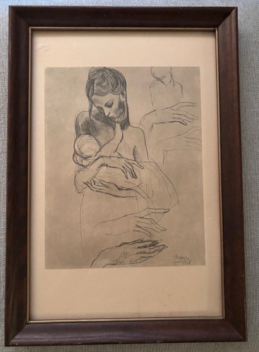 Mother and child - and, picasso
