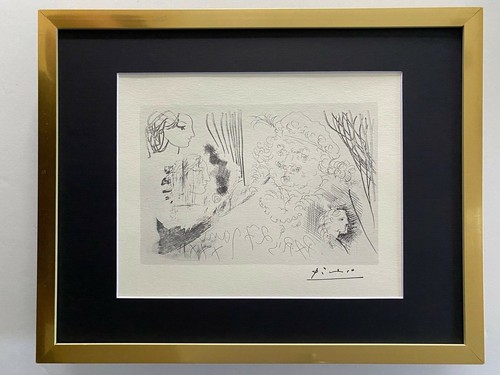 Pablo picasso vintage 1956 - picasso, |