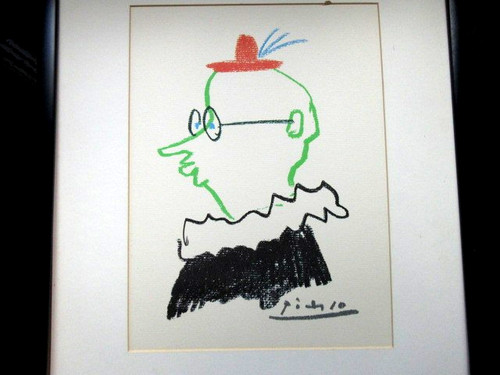 Pablo picasso lithograph - picasso,